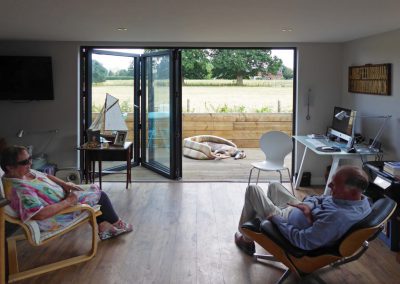 garden annexe interior