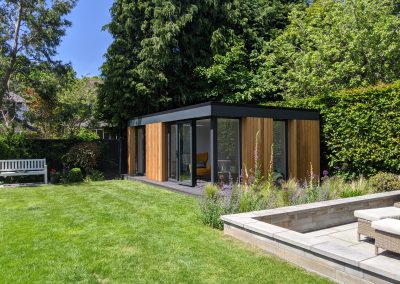 Garden Office Suite in a landscaped garden