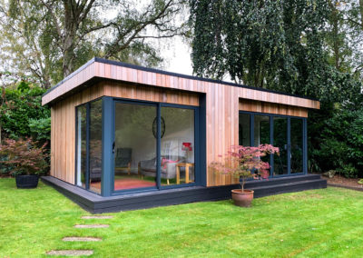 multiroom multipurpose garden room exterior