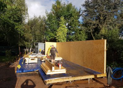 garden annexe build