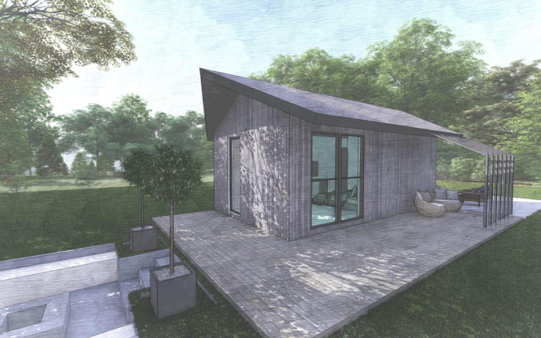 Contemporary open plan annexe
