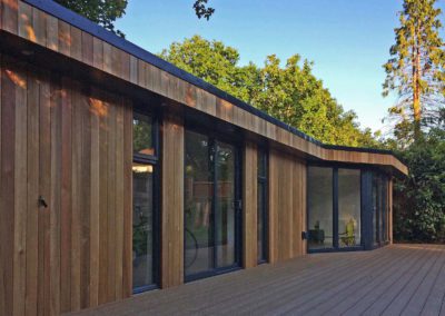 granny annexe in garden