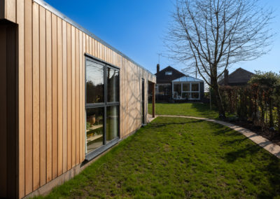 granny annexe in garden