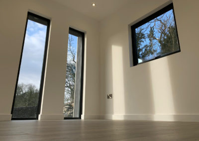 granny annexe interior, window detail