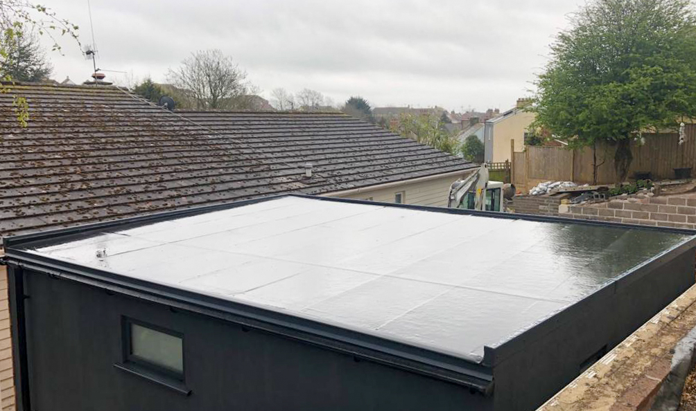 EPDM Rubber flat roof