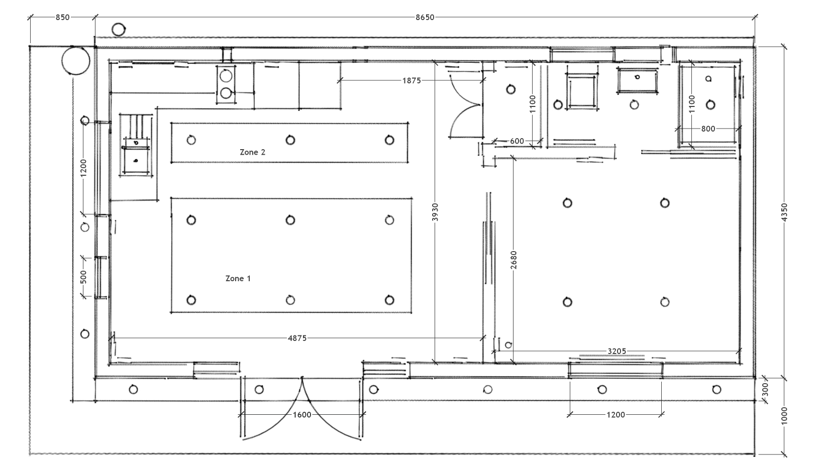 Granny annexe floorplan