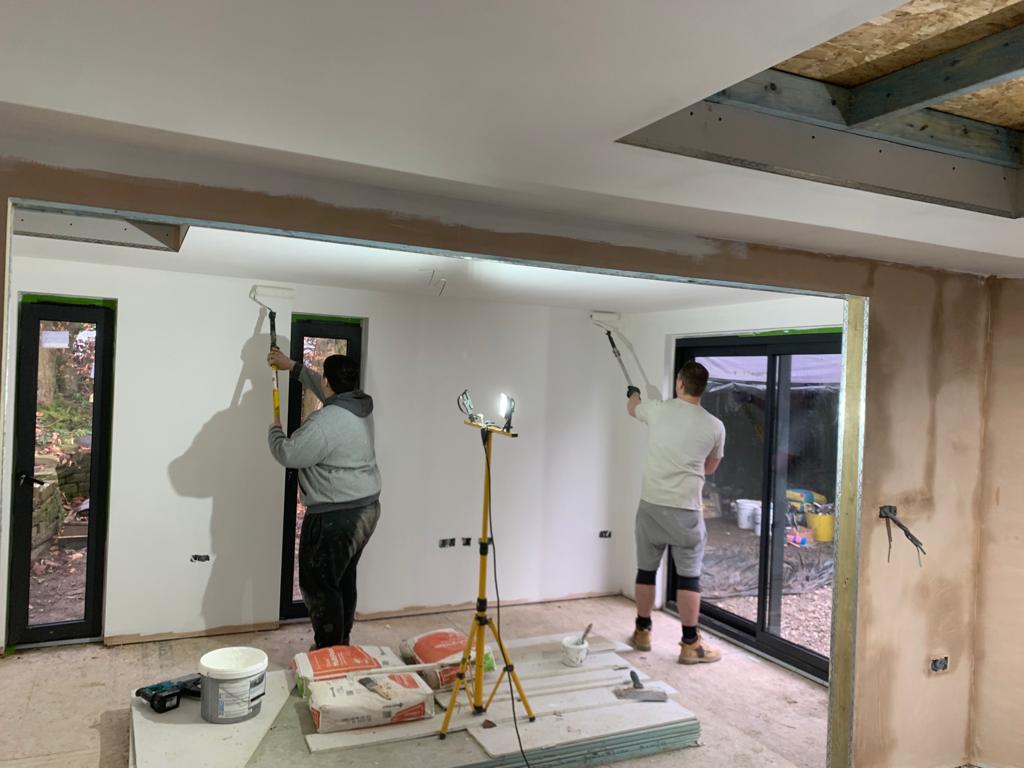Clapton-Park-School-room-build-1 Installation Team at work